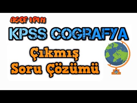 KPSS Genel Kültür Coğrafya 2006 / Ortaöğretim