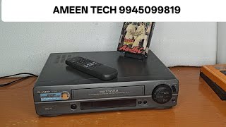 SHARP VC-MA33 SOLD OUT CONTACT 9945099819 #ameentech #vhs #india #vintage #bollywood