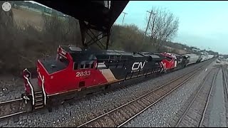 Cn 2833 North - A 360 Degree Overhead Video On 4-16-2015