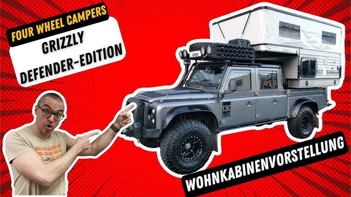 Wohnkabine Four Wheel Campers Grizzly - 360 Grad - 2018 