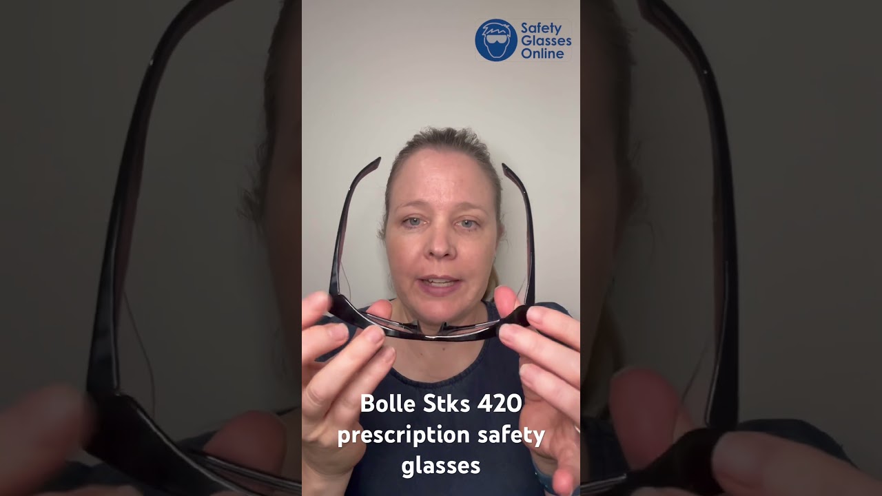 Bolle Stks 420 prescription safety glasses. 