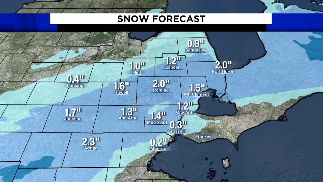 Metro Detroit weather: Cloudy Saturday evening, wintery mix begins, Nov. 21, 2020, 7 p.m. update