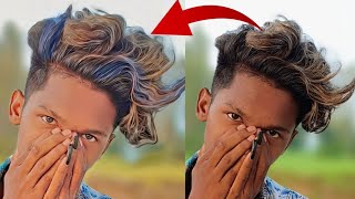 How to Smooth Hair | Hair Smooth Tutorial | How To Editng Hair Smooth screenshot 3