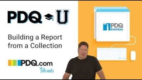 Building a Report from a Collection
