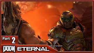 DOOM Eternal, Part 2 / Exultia, Flame Belch, Seek and Destroy Rune, Plasma Rifle Heat Blast