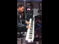 Just playing a little piano...