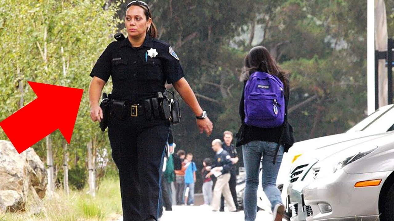 top gun Police Officer Ambushed By Unhinged Woman Didn't Count On The Skills Of An Improbable Bystander