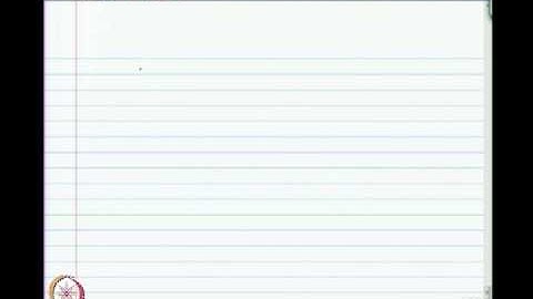 Mod-01 Lec-29 Convolution algorithm-I