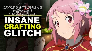 Sword Art Online: Alicization Lycoris - Increase Craftsmen Trust FAST (INSANE GLITCH)