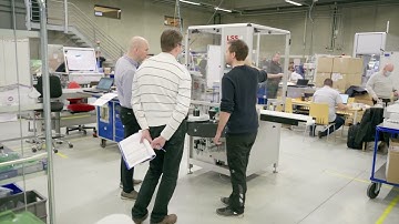 Factory acceptance test (FAT) for vial labeller