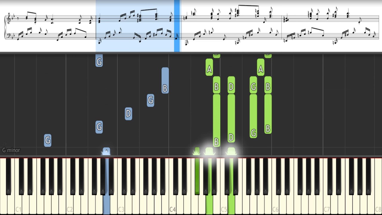 While My Guitar Gently Weeps - The Beatles (Piano Tutorial)