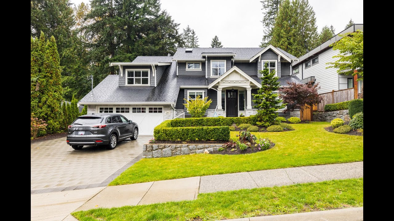 Modern Craftsman North Vancouver home for sale 3967 Hoskins Road