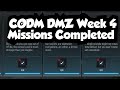 CODM DMZ All Week 4 Missions Completed Mission Completed
