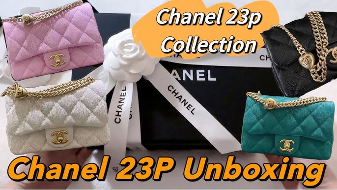 CHANEL 23P MINI FLAP BAG UNBOXING🖤 #chanel23p #chanel