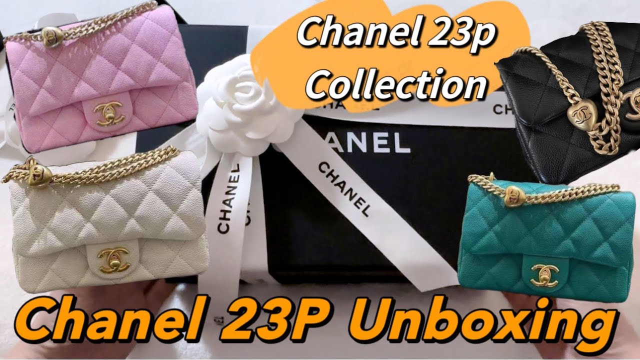 CHANEL 23P SHOPPING VLOG 🛍️, MINI FLAP SWEETHEART NEW COLLECTION, UNBOXING WITH ME, SLG