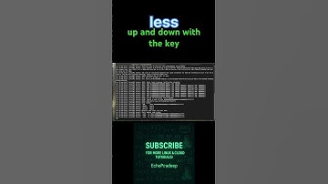 Master LESS in One Short! 💡📂 #linux #coding #linuxforbeginners #devops