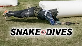 How to Paintball Snake Dives w/ Carl Markowski & Ronnie Dizon | Lone Wolf Paintball Michigan