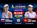 Varvara Panshina vs Hong Yi Cody Wong 🎾LIVE SCORE TENNIS 125K JIUJIANG CHINA OPEN 2026 | Qualifying