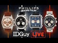 Reviewing 130+ Watches: PHILLIPS “Racing Pulse” Auction - IDGuy Live