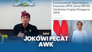 Jokowi Sudah Teken Keppres Pemecatan Senator Arya Wedakarna sebagai DPD RI