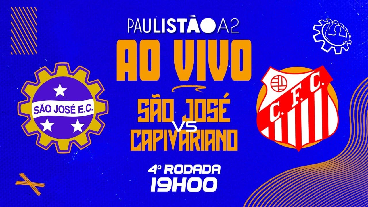 SÃO JOSÉ X CAPIVARIANO | 4° Rodada - PAULISTÃO A2 2024 - Narração Rádio ...