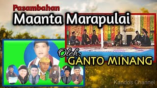 Pasambahan Maanta Marapulai | GP. Ganto Minang | Nagari Bawan