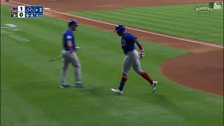 Nelson Velazquez's First Major League Home Run