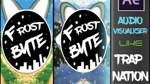 Trap Nation Audio Visualizer [Twitch & SoundKeys] AE Tutorial