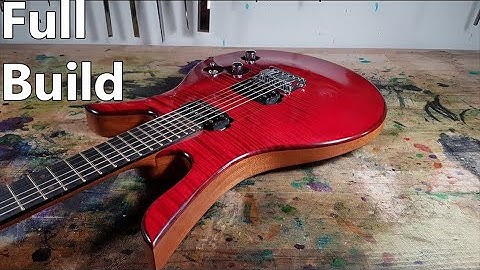 Making A Custom Electric Guitar (Full Build)