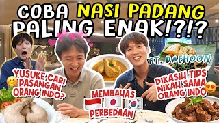 YUSUKE CARI PACAR🇮🇩?!? MUKBANG NASI PADANG PALING ENAK🤤 FT. DAEHOON