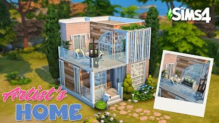 A Successful ARTISTES Home | Speed Build | The Sims 4