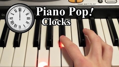 Clocks Piano Lesson - Coldplay - Easy Piano Tutorial