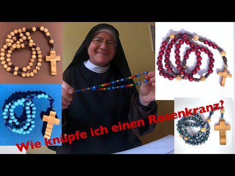 Video: Wie Man Aus Brot Einen Rosenkranz Macht