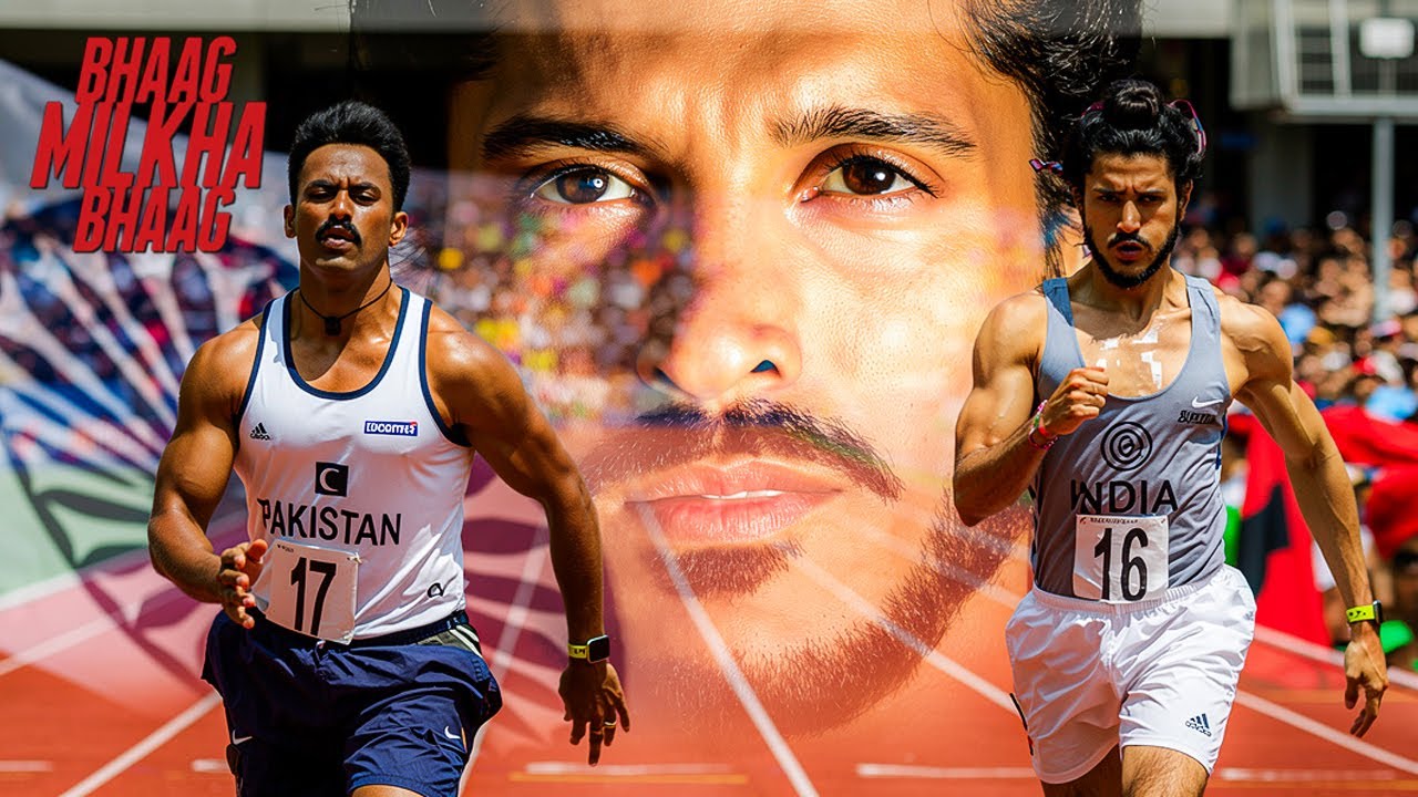 Milkha Singh ने पाकिस्तान के खिलाफ पहली ऐतिहासिक जीत हासिल की |  Best Scene | Motivational |