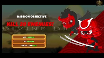 Ninja Dash Run || Offline Game Tutorial Video || Best Offline Ninja Game 2023 @DivineDragoz