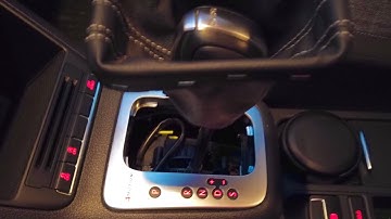 VW Tiguan MK1 (5N) DSG gearbox unlock to neutral