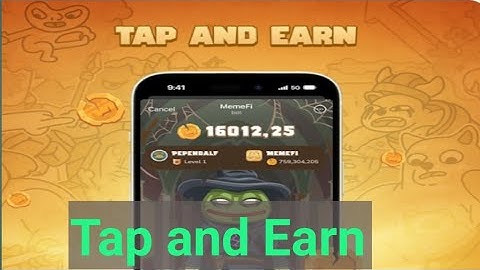 MemeFi Tap and earn project | telegram bot mining | best mining project