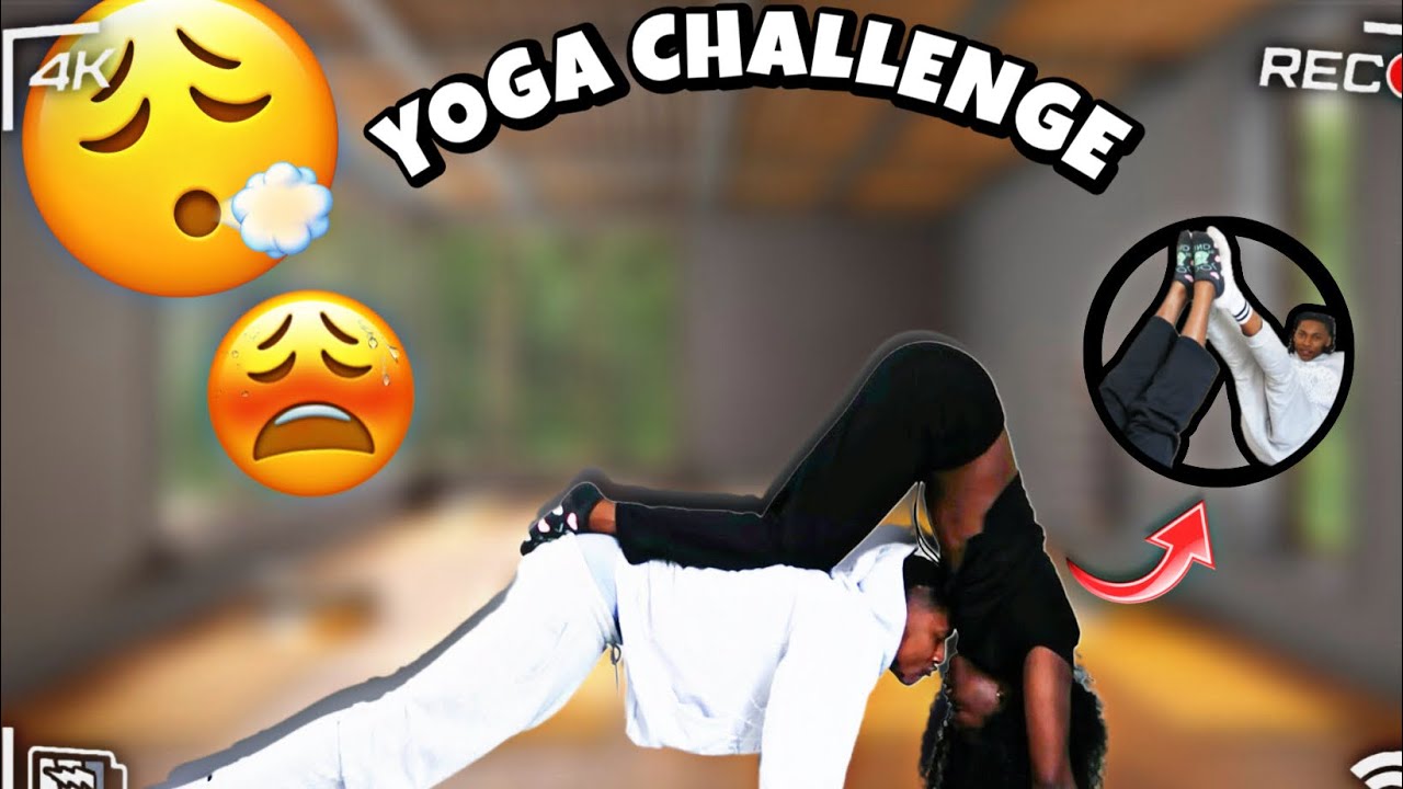 ❤️Couples Yoga Challenge W/ @Baby3akakev 🤸🏽‍♀️