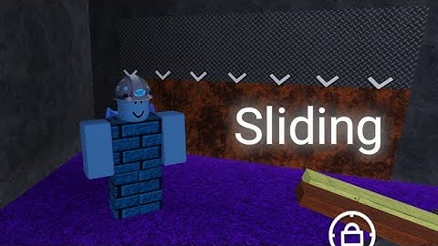 How to make sliding in Obby Creator! (Roblox)