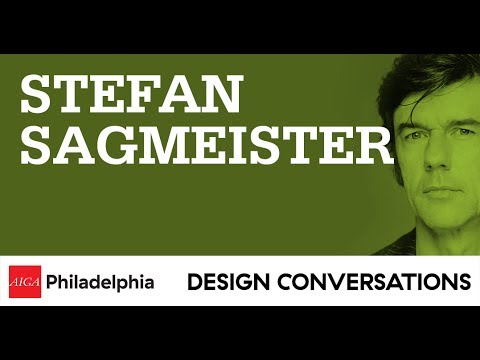 Design Conversations: Stefan Sagmeister