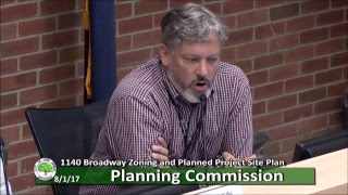 Planning Commission Meeting 8/1/17