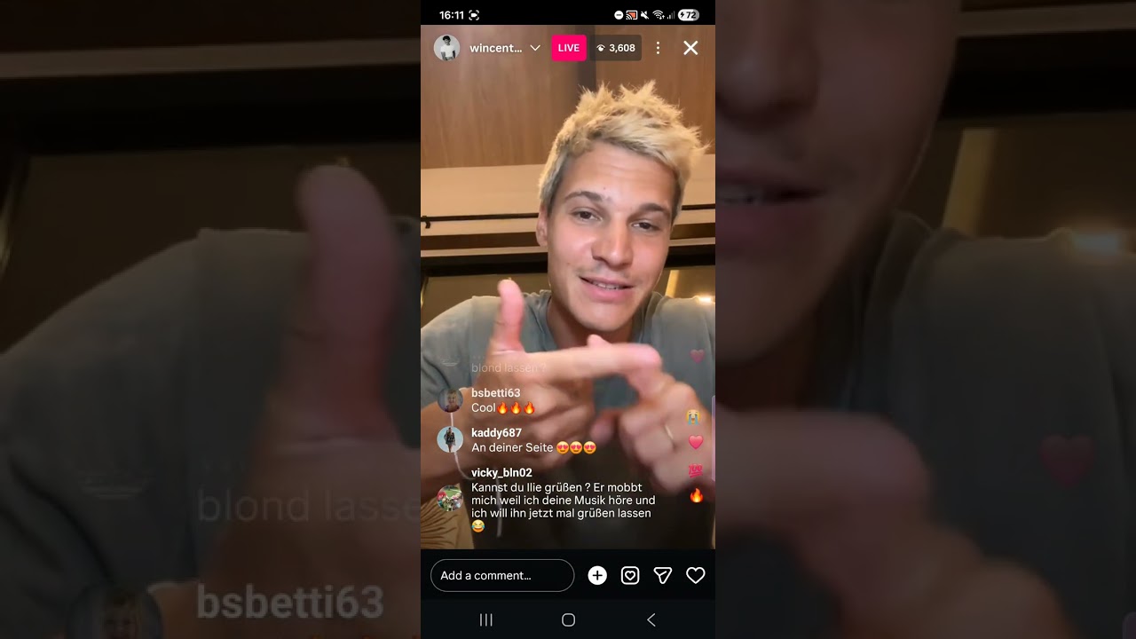 Wincent Weiss - Aperol Orange/Letzter Zug, Tour Setlist und blonde Haare Insta Livestream |09.01.26