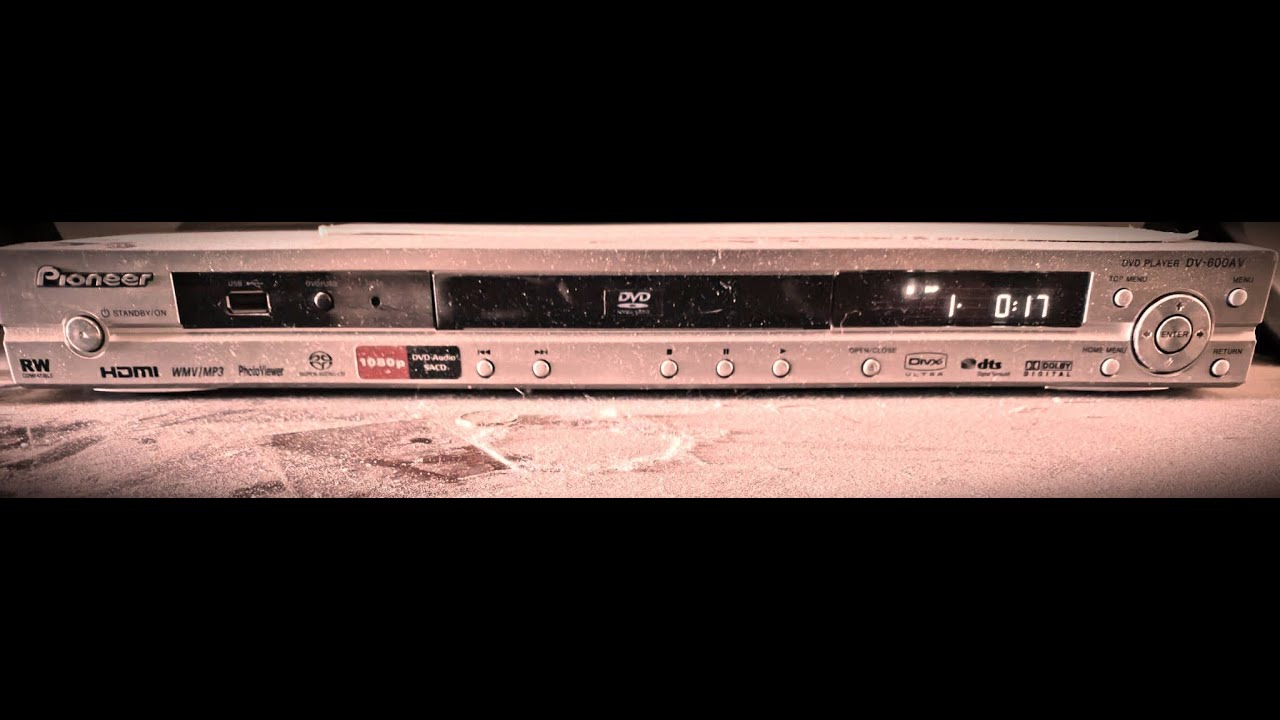 PIONEER DV-600AV (with USB use) - YouTube