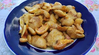 Удивительно вкусные грибы! Как пожарить маслята в сливочном масле🍄🍄