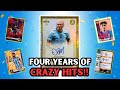 FOUR YEARS OF INSANE FOOTBALL CARD HITS! (Top 10 Reactions)