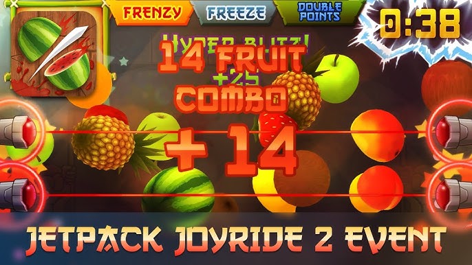 Cortando MUITAS FRUTAS no NOVO FRUIT NINJA → Fruit Ninja 2 [ jogo de  celular ] 📱🎮 