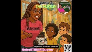 👩🏽‍💻AI Avatar Robotics Engineer: Robots at Museum #NoireSTEMinist #Robots #AI #EngineerProfessor