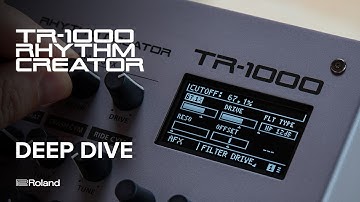 Roland TR-1000 Rhythm Creator Deep Dive