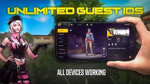 HOW TO MAKE FF UNLIMITED GUEST ID || EASY WAY TO MAKE IDS🔥|| FOR FF API TUTORIAL