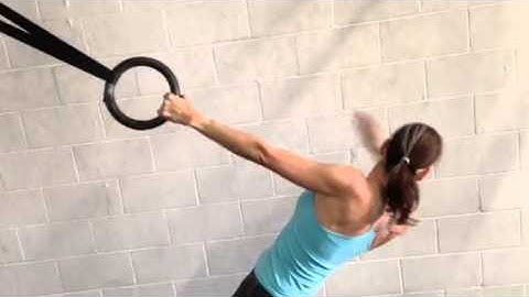 Single arm ring rows